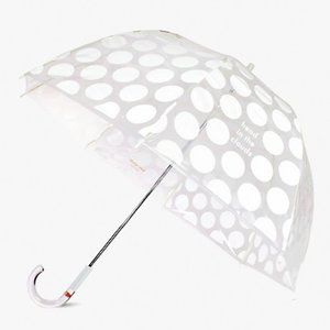 KATE SPADE | Jumbo Dot Clear Umbrella